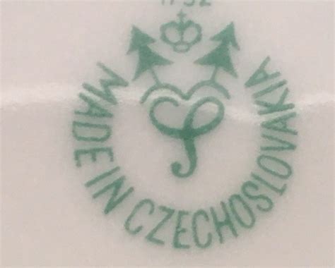 In 1830 - 1834 the factory was leased by F. . Czechoslovakia pottery marks 1792